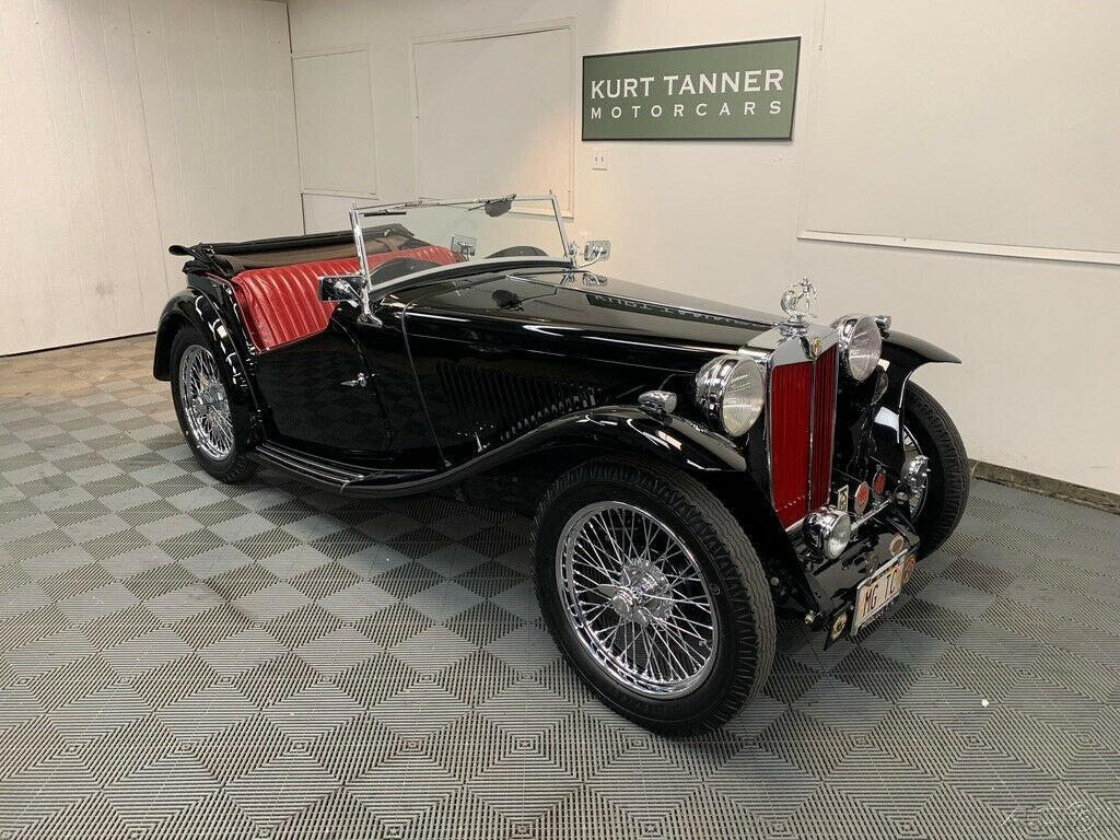 1948 MG T-Series 4-SPEED, MATCHING NUMBERS ENGINE.