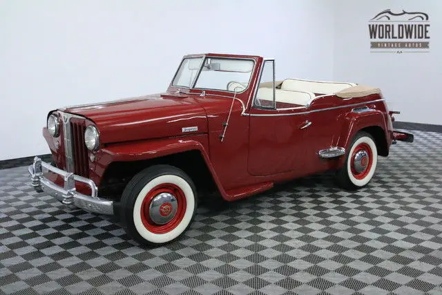 1948 Willys JEEPSTER FRAME OFF RESTORATION RARE