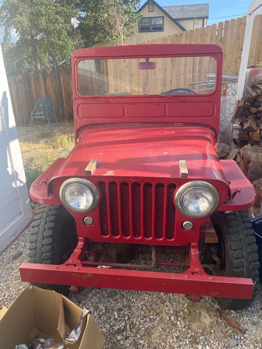 1948 Willys Jeepster tut
