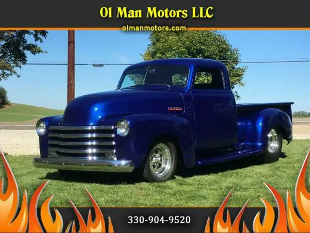 1949 Chevrolet 3100 3 Window Pro Street Street Rod Hot Rod Classic Car