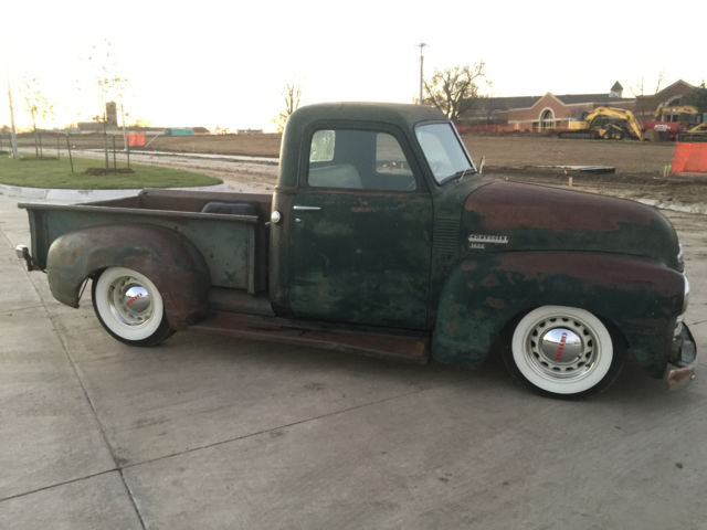 1949 Chevrolet Pickup 3600 Patina Shop Truck Efi 79k Mile Drivetrain For Sale Photos Technical Specifications Description