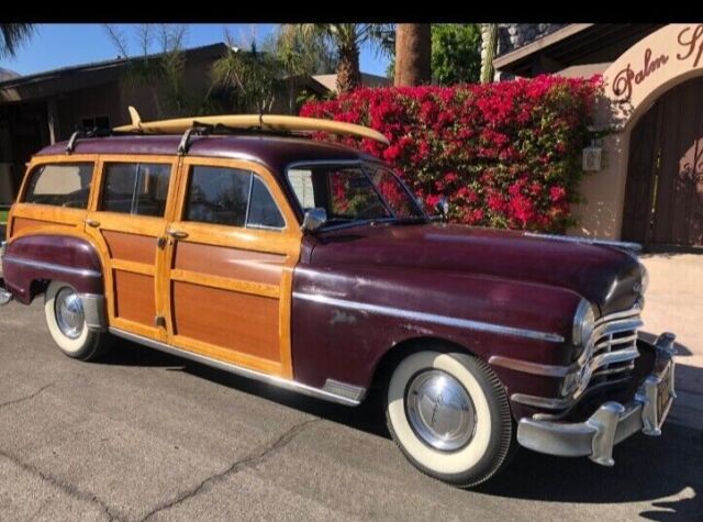 1949 Chrysler Royal Woodie