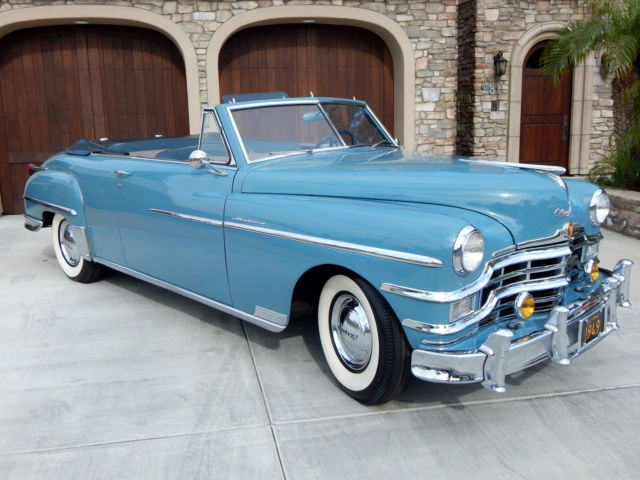 1949 Chrysler Windsor Convertible Restored w/ 77,000 Miles