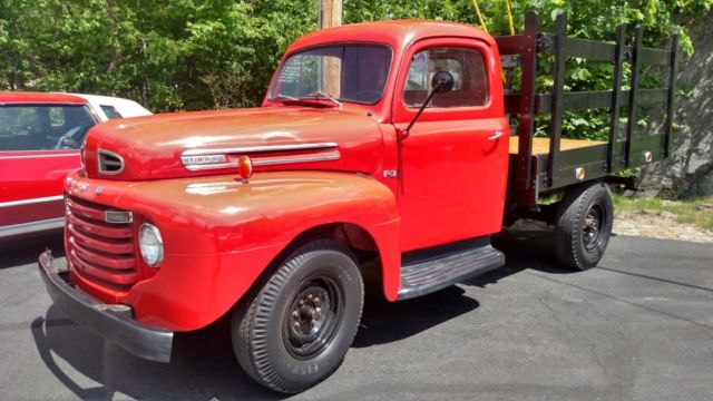 1949 Ford F300 Rack Body Flat Bed For Sale Photos Technical Specifications Description