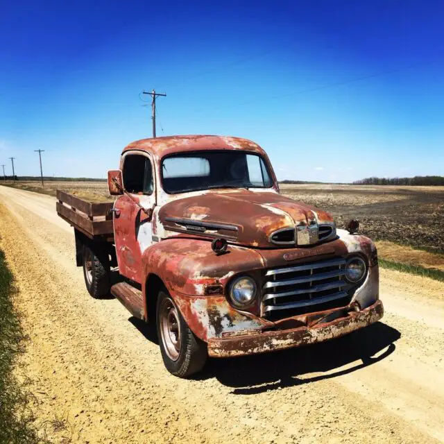 1949 Ford Other Pickups Red Patina