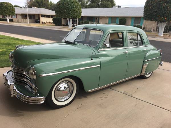 1949 Plymouth special deluxe 4 door classic car meticulously restored ...