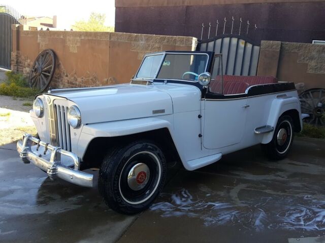 1949 Willys 439 1949 Willy's Jeepster Overland Rare Options Solid