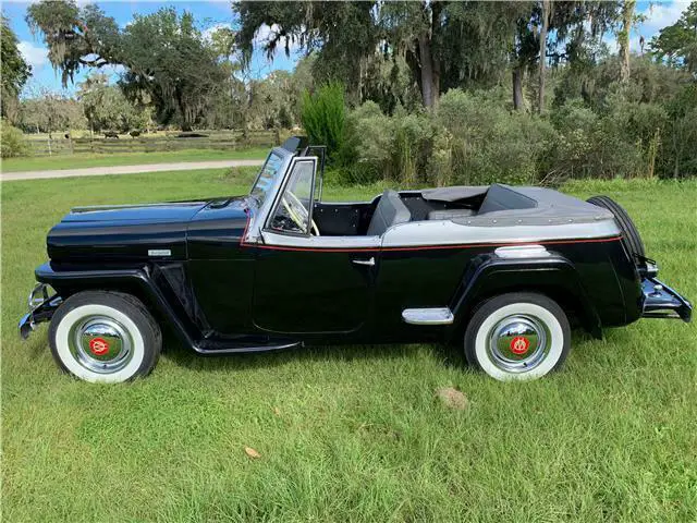 1949 Willys Jeepster Chrome