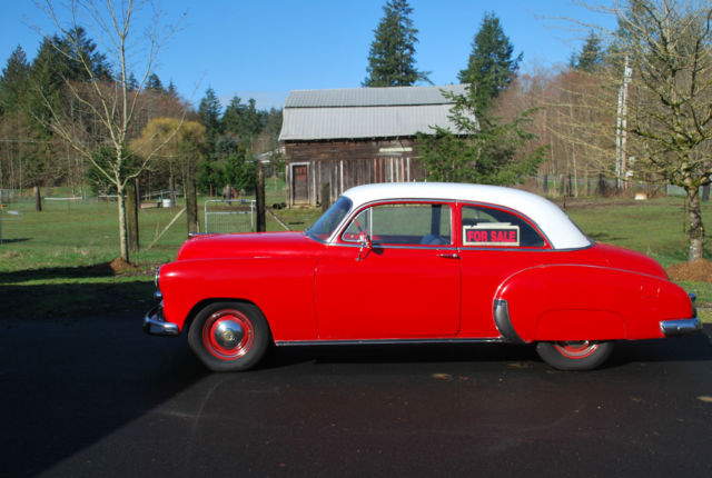 1950 Chevrolet 2 door Sedan Styleline