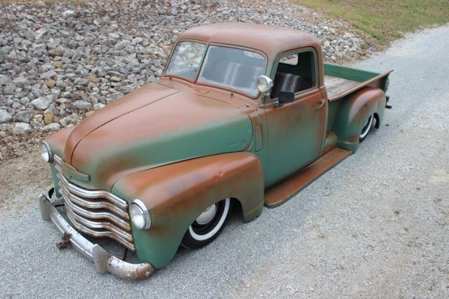 1950 Chevrolet Other Pickups Bagged Patina 3100 Baby Moons NO RESERVE!!!