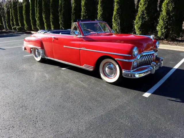 1950 DeSoto Cloth and leather