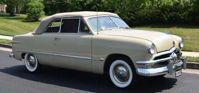 1950 Ford Custom Deluxe Convertible Restored