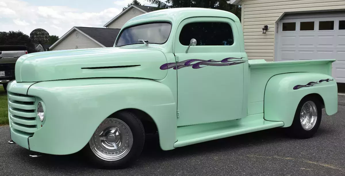 1950 Ford Other Pickups F 1 Street Rod Chopped Ford V8 A/C R&P