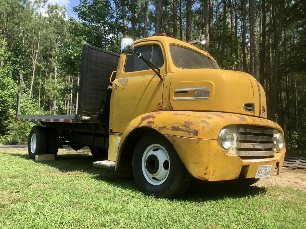 1950 Ford F COE Cabover F5 FLATBED
