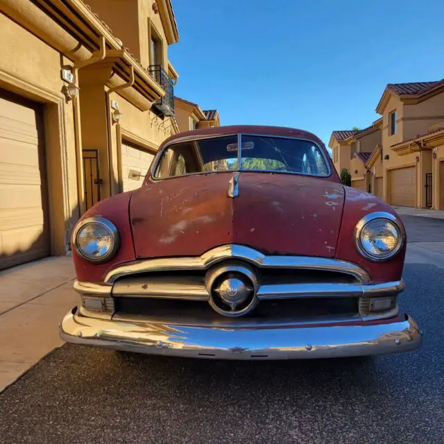 1950 Ford Two door sadan crome