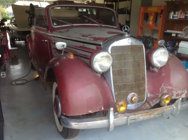 1950 Mercedes-Benz 170S Cabriolet