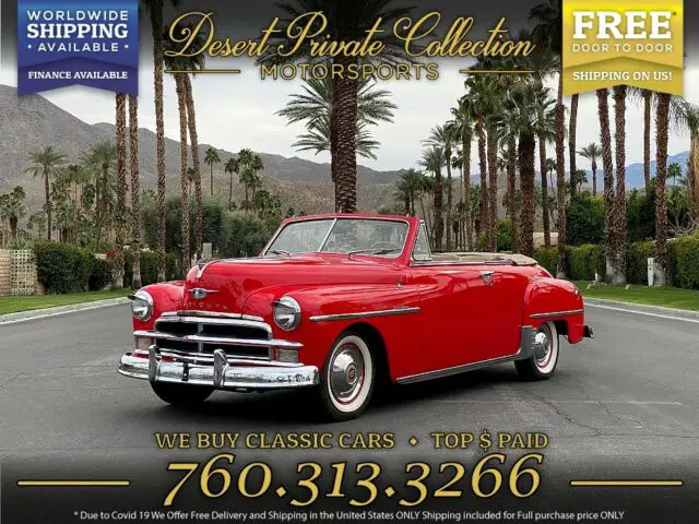 1950 Plymouth Convertible Convertible