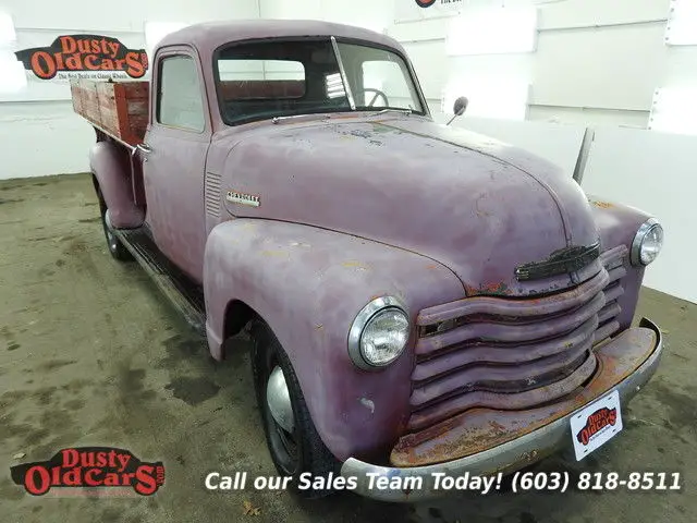 1950 Chevrolet C/K Pickup 3500 Runs Drives Body Inter VGood 235 I6 4spd man