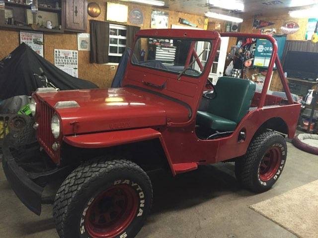 1950 Willys Custom CJ3A