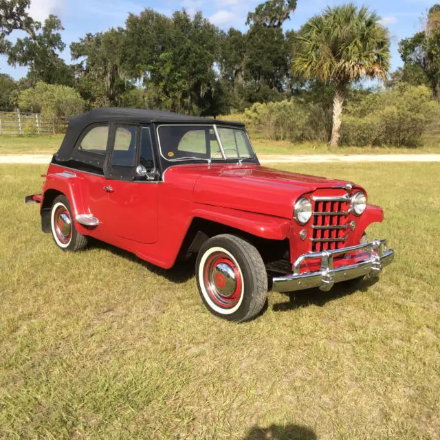 1950 Willys Jeepster Chrome