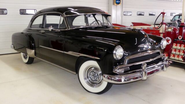 1951 Chevrolet Deluxe Styleline 84416 Miles Black 2 Door Coupe 235 ...