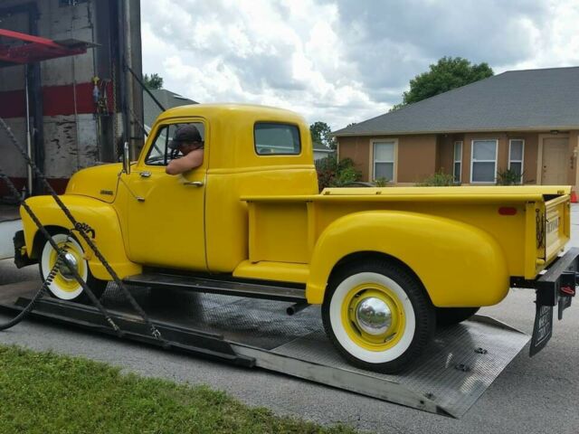 1951 Chevrolet Special 150 yellow
