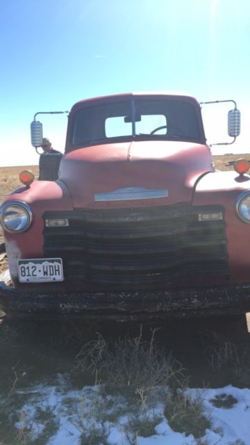 1951 Chevrolet Other Pickups 4100 Cab with flat bed