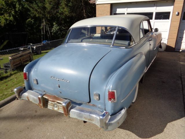 1951 CHRYSLER WINDSOR DELUXE CLUB COUPE for sale