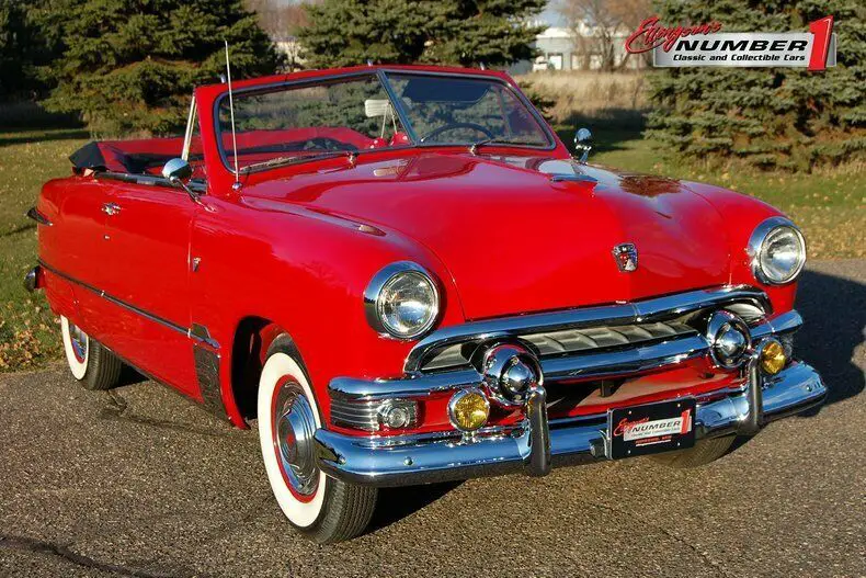 1951 Ford Deluxe 2 Door Convertible