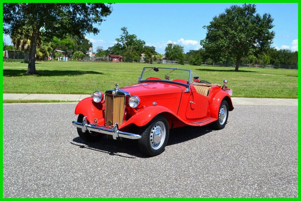 1951 MG TD Super Charger, 5 Speed Transmission, Simply Beautiful!