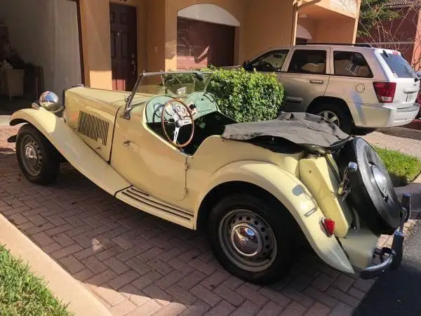 1951 MG T-Series Convertible