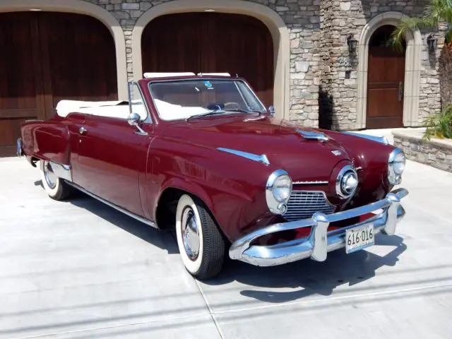 1951 Studebaker Commander Bullet Nose Convertible with V8