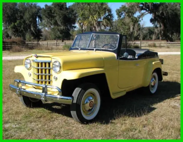 1951 Willys Jeepster complete Restoration