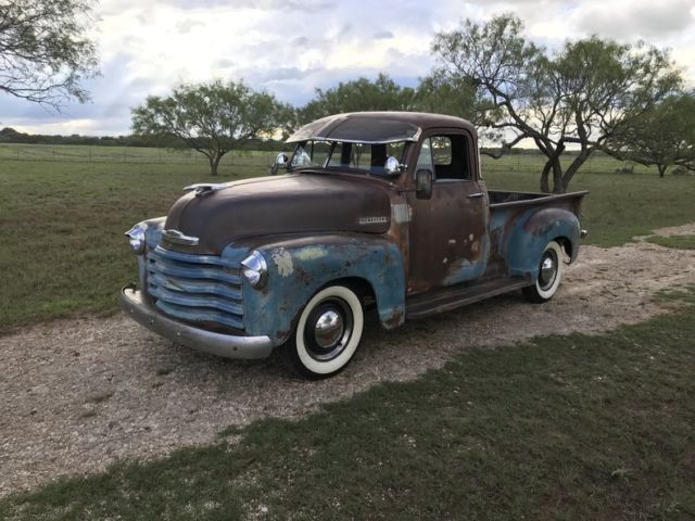 1952 Chevrolet Other Pickups 5 WINDOW DELUXE CAB 6 CYL 4 SPEED  12 VOLT