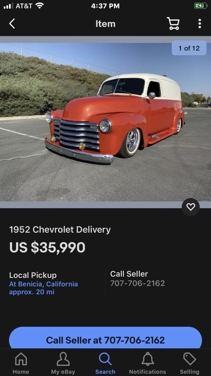 1952 Chevrolet Panel Delivery