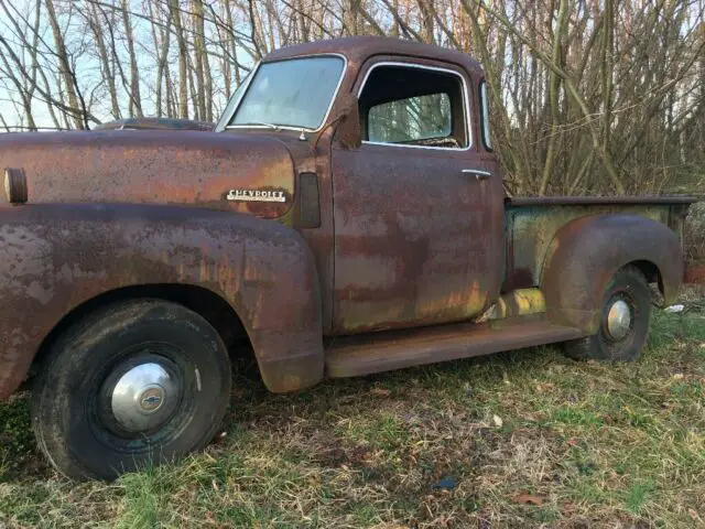 1952 Chevrolet Other Pickups **NO RESERVE**Rusty blue patina 3100 shortbed