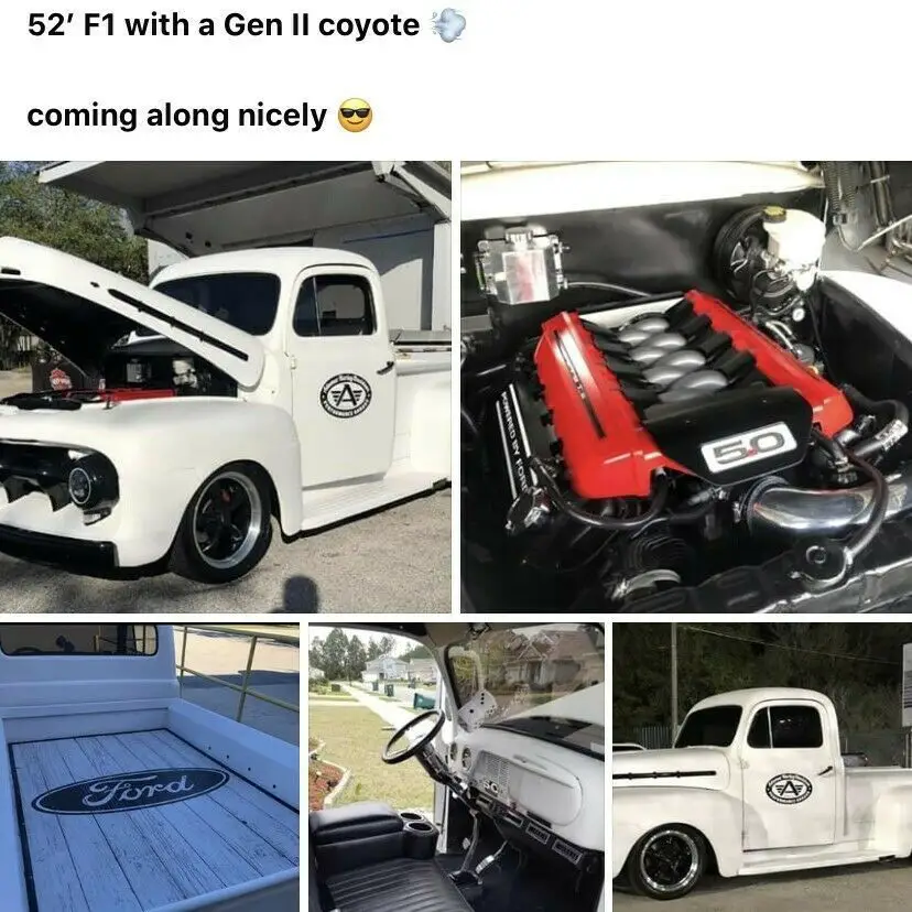 1952 Ford F-100 2 door