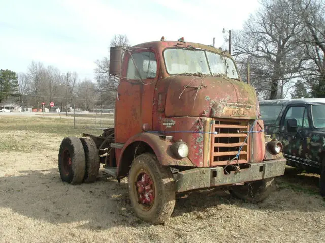 1952 GMC 660 COE TRUCK--rat rod--project-- GMC