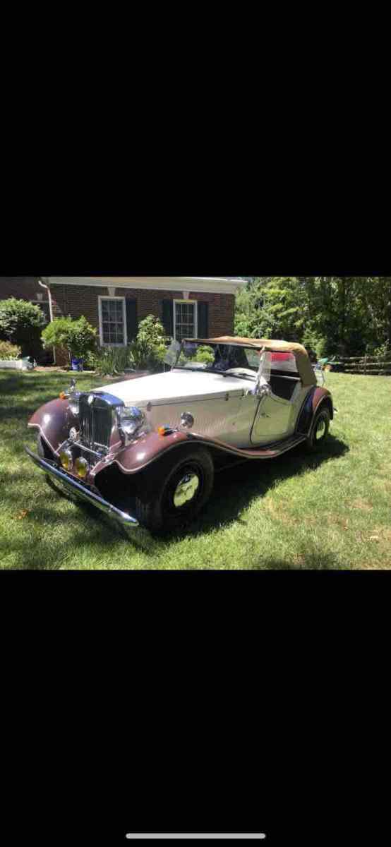 1952 MG MG-T roadster