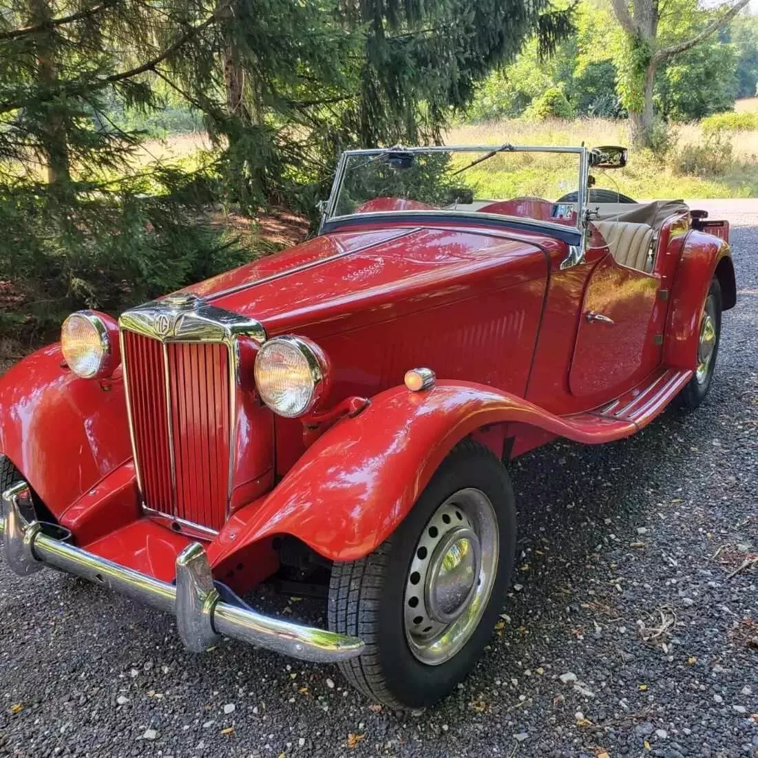 1952 MG TD convertible