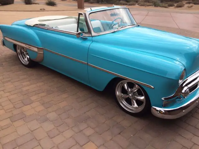 1953 Chevrolet Bel Air Convertible Stunning Show Car Complete Restoration Ac For Sale 