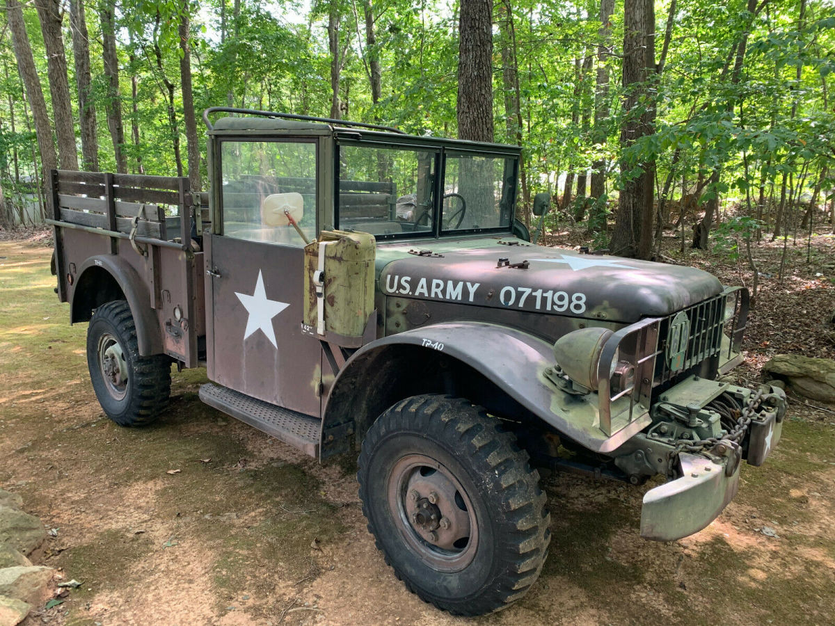 1953 Dodge M37 Power Wagon Weapons Carrier with Winch and Extras for sale