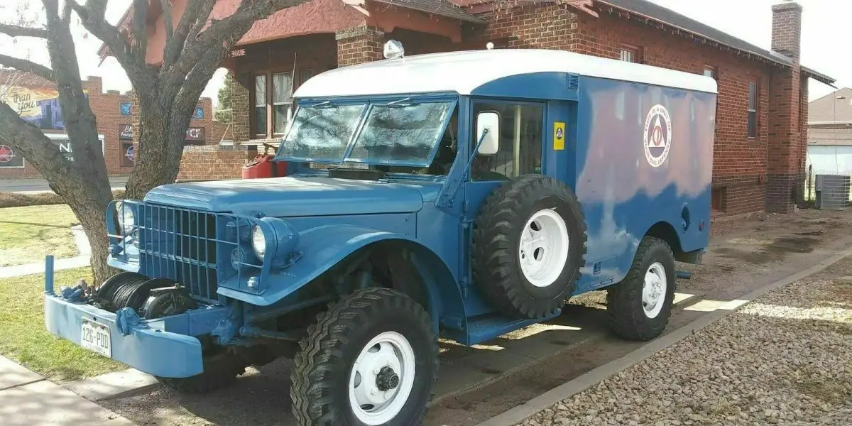 1953 Dodge Power Wagon army truck