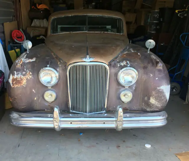 1953 Jaguar Mark VIII wood