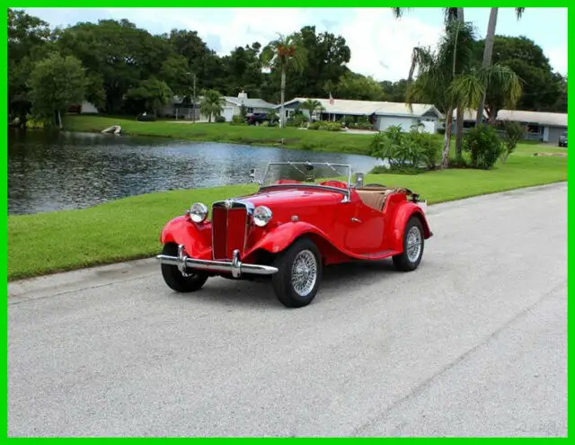 1953 MG T-Series Beautiful!