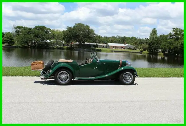 1953 MG TD upgraded to a T5 5 speed manual transmission