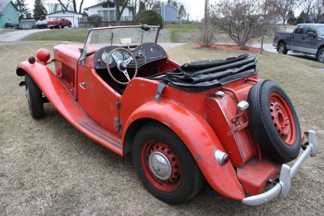 1953 MG T-Series Roadster Convertible