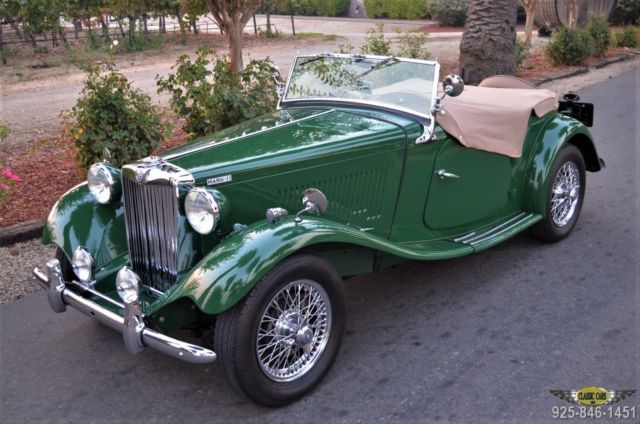 1953 MG T-Series CALIFORNIA SHOW QUALITY TD / 5 SPEED & EXTRAS!