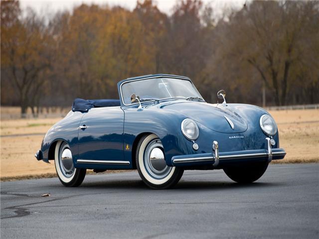 1953 Porsche Cabriolet 381 Miles Azure Blue Manual for sale: photos ...