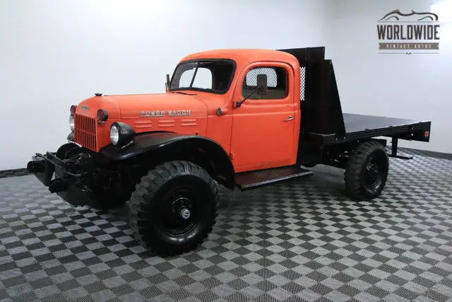 1953 Dodge Power Wagon PW. HIGH DOLLAR FLATBED. RARE